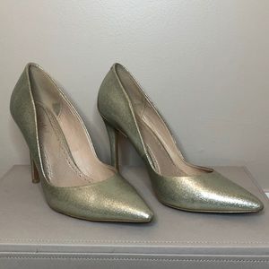 Silver heels